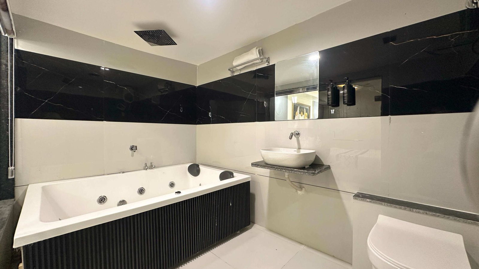 Private in-room jacuzzi