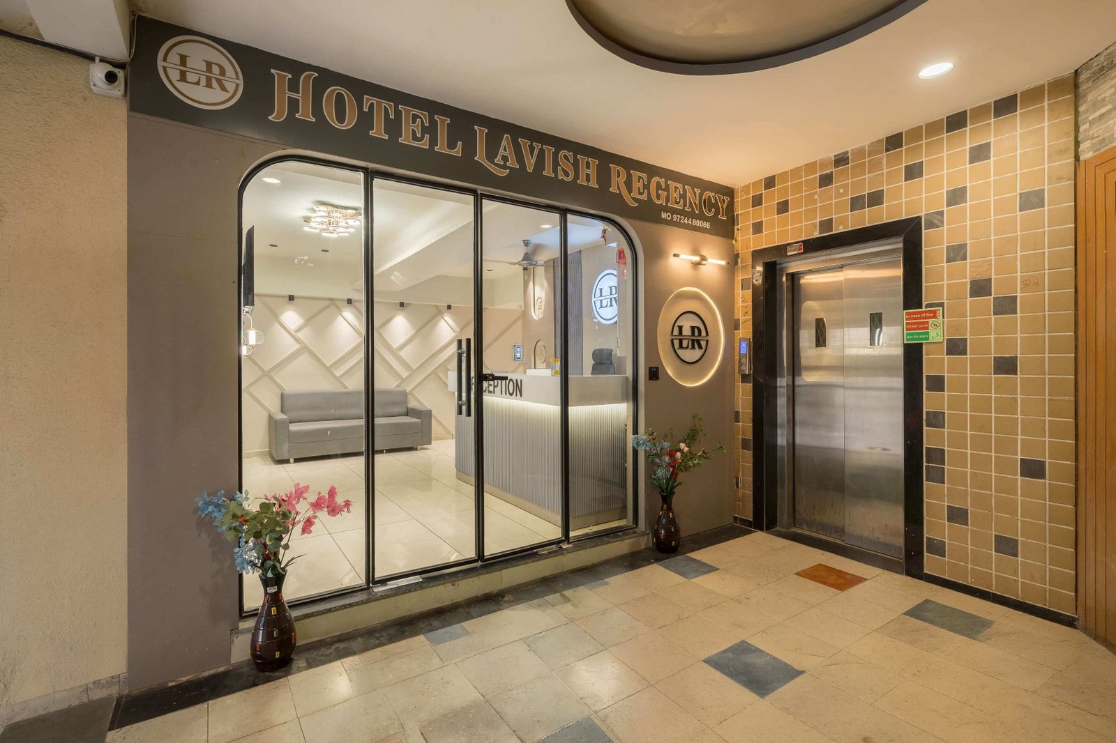 Hotel Lavish Regency entrance